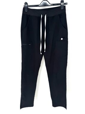 Figs Black medical, scrubs Drawstring Utility Joggers PO#4437